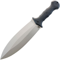 APOC 40031 Wallace Smatchet D2 Carbon Steel Fixed Blade Knife Black G10 Handles