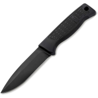 Boker Plus P02HK001 MP7 Personal Duty Black Fixed Blade Knife Black FRN Handles