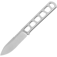 Boker 121433 Boker Bff Packlite Satin Drop Point Fixed Blade Knife Skelitonized Handles