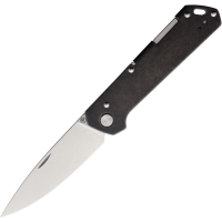 Boker 110313 Kihon Bifold 42A Stonewash magnaCut Lockback Knife Black Stonewash Handles