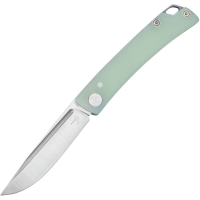 Boker Plus 01BO179 Celos Satin Slip Joint Knife Jade G10 Handles