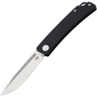 Boker Plus 01BO178 Celos Satin Slip Joint Knife Black G10 Handles