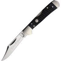 Boker 110873 Copperhead D2 Carbon Steel Lockback Knife Black Jigged Bone Handles
