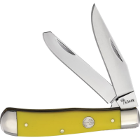 Boker 110880 Trapper Knife Yellow Delrin Handles