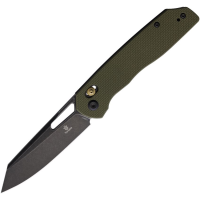 Tenable 1006V3 Shard Blackwash Reverse Tanto Crossbar Lock Knife OD Green G10 Handles