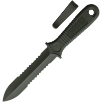 AMG Knives 5535 Long Kobe Boot Knife OD Green Handles