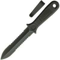 AMG Knives 5542 Short Kobe Boot Knife OD Green Handles