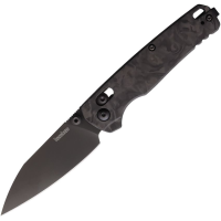 Kershaw 6105CFBLK Bel Air Black MagnaCut DuraLock Knife Carbon Fiber Handles