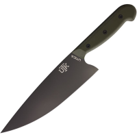 Utica 11747 Kutmaster II Chefs Knife Green G10 Hanldes
