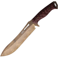 Dawson 47445 Archangel Arizon Copper MagnaCut Fixed Blade Knife Black/Red G10 Handles