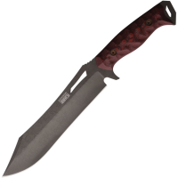 Dawson 47599 Dominion Midnight MagnaCut Fixed Blade Knife Black/Red G10 Handles