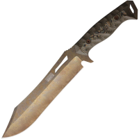 Dawson 47735 Dominion Arizon Copper MagnaCut Fixed Blade Knife Ultrex Camo G10 Handles
