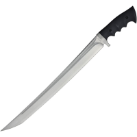 North Mountain Blade LYLTY Loyalty Satin Tanto Fixed Blade Knife Black Handles