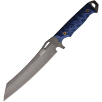 Dawson 47438 Wayfinder Midnight MagnaCut Fixed Blade Knife Black/Blue G10 Handles