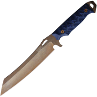 Dawson 47667 Wayfinder Arizon Copper MagnaCut Fixed Blade Knife Black/Blue G10 Handles