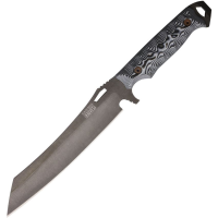 Dawson 47766 Wayfinder Midnight MagnaCut Fixed Blade Knife Black/White G10 Handles