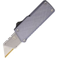 Chaves CHUBOTF3D Auto Chub OTF Knife Cross Hatched Blue/Gray Handles