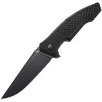 Diafire 102703 Veloce Black Linerlock Knife Black G10 Handles