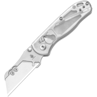Kizer 3619JA5 Drop Bear Utility Clutch Lock Knife Clear Handles