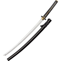Paul Chen 2438 Bamboo Mat Katana With White Rayskin Handle