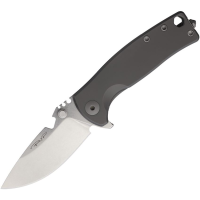 DPx HSF050 HEST Urban Stonewash Drop Point Framelock Knife Gray Handles