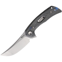 Reate 193 PL-7 Two-Tone Pivot Lock Knife Black Micarta Handles