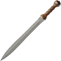 Damascus 5042 Xiphos Style Sword