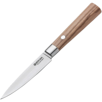 Boker 130430DAM Damascus Paring Knife Olive Wood Handles
