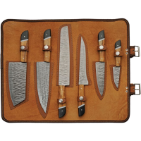 Damascus 1398 Saddlewood Kitchen Set w roll