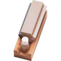 AC 21 6 Inch Tri Hone Sharpner with Honing Oil