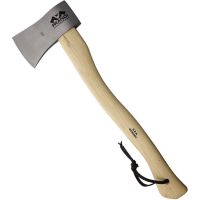 Prandi 43092C Yankee Hatchet Fully Polished Blade with 19.7 inch Hickory Handle