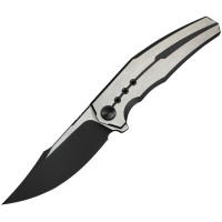 WE 230863 Kyklos Two-Tone Clip Point Framelock Knife Two-Tone Handles