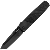 Cold Steel FL40HATA Hatamoto Black Tanto Linerlock Knife Carbon Fiber Handles