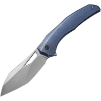 WE 22042B3 Ignio Framelock Knife Blue Handles
