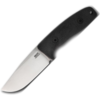 Reiff CC119BCMBLKA Circadian Stonewash MagnaCut Clip Point Fixed Blade Knife Black Micarta Handles