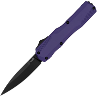 Kershaw 9000PURBLK Auto Livewire Black MagnaCut OTF Knife Purple Handles