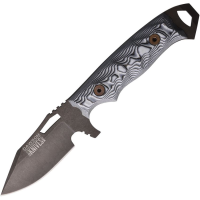 Dawson 60400 Steadfast Midnight MagnaCut Fixed Blade Knife White/Black G10 Handles