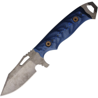 Dawson 60592 Steadfast Monsoon MagnaCut Fixed Blade Knife Black/Blue G10 Handles