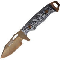 Dawson 60677 Steadfast Arizon Copper MagnaCut Fixed Blade Knife Black/White G10 Handles
