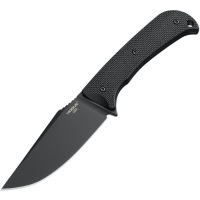 Hogue 35854 Extrak XL Black MagnaCut Clip Point Fixed Blade Knife Black G10 Handles