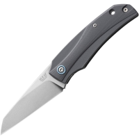 MKM-Maniago ICGGY ICE Stonewash MagnaCut Sheepsfoot Linerlock Knife Gray G10 Handles