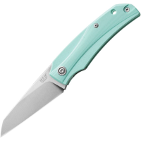 MKM-Maniago ICGTY ICE Stonewash MagnaCut Sheepsfoot Linerlock Knife Tiffany Blue G10 Handles