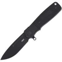 CRKT K245KKP Homefront Compact Black S35VN Linerlock Knife Black G10 Handles