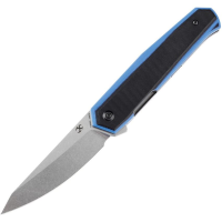 Kansept 1042A1 Integra Linerlock Knife with Black/Blue Handles