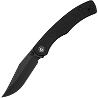 Civivi 230651 Clingman Black Stonewash Nitro V Clip Point Linerlock Knife Black G10 Handles