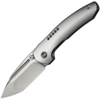 We 240432 Micro Trogon Bead Blast Spear Point Framelock Knife Gray Handles