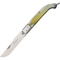 Italian Custom 02 Zuavo Lunghezza Folding Pocket Knife with Imitation Buffalo Horn Handle