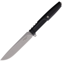 Extrema Ratio 0484NITSWBLK Vipera Drop Point Fixed Blade Knife Black Handles
