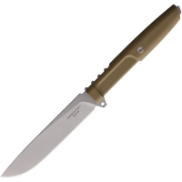 Extrema Ratio 0484NITSWHCS Vipera Drop Point Fixed Blade Knife Hybrid Coyote Sage Handles