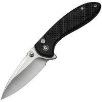Civivi 240311 Faeger Drop Point Button Lock Knife Black G10 Handles